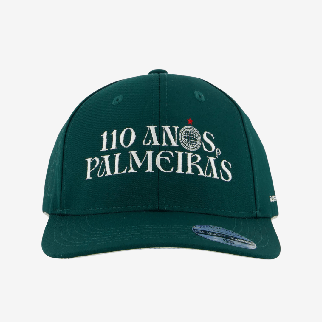 Boné Palmeiras Edição 110 Anos - Verde-Veste a Paixão