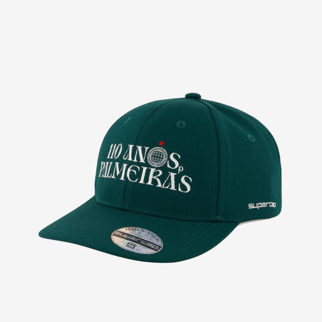 Boné Palmeiras Edição 110 Anos - Verde-Veste a Paixão