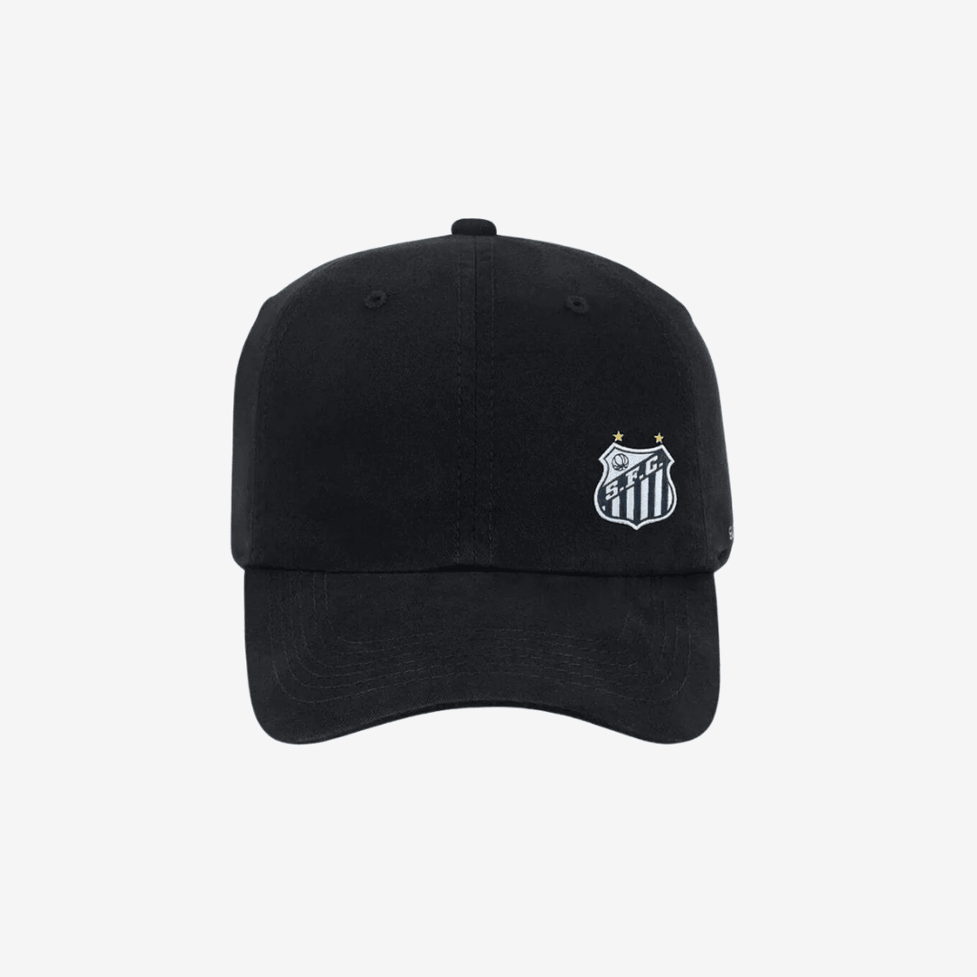 Boné Santos Escudo - Preto-Veste a Paixão