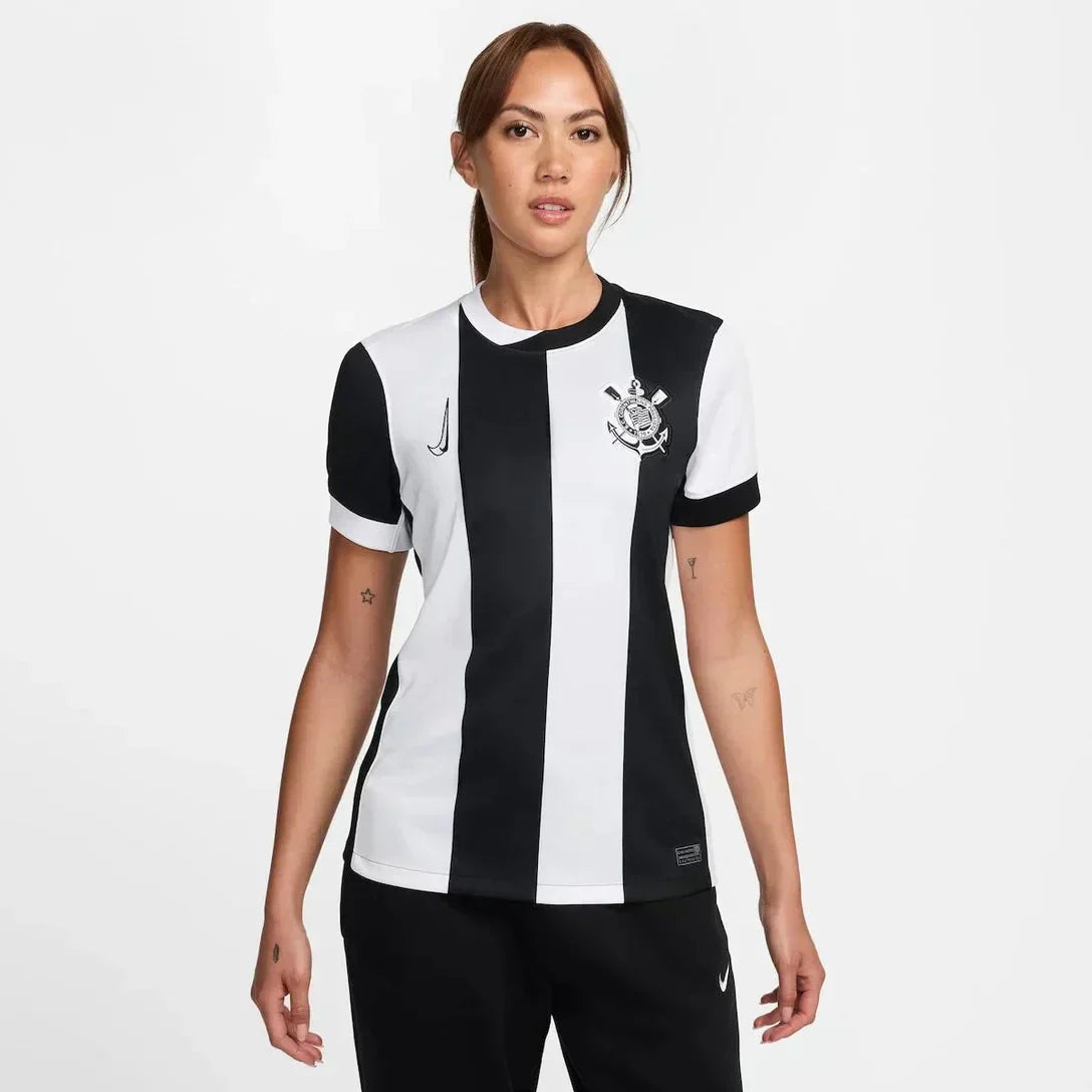 Camisa Feminina Nike Corinthians 2024/25 III Torcedor-Veste a Paixão