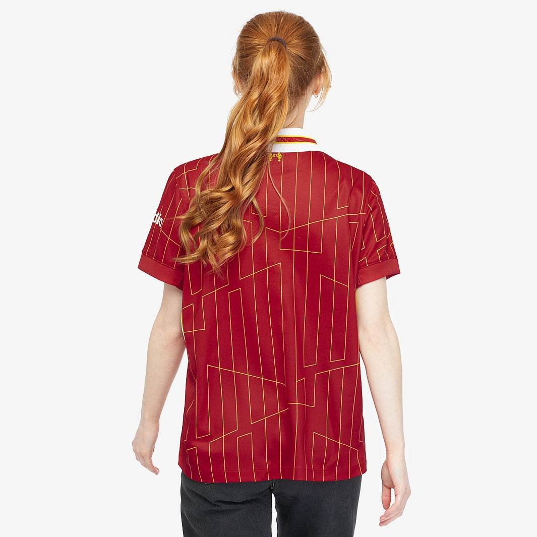 Camisa Feminina Nike Liverpool FC 2024/25 I Torcedora-Veste a Paixão