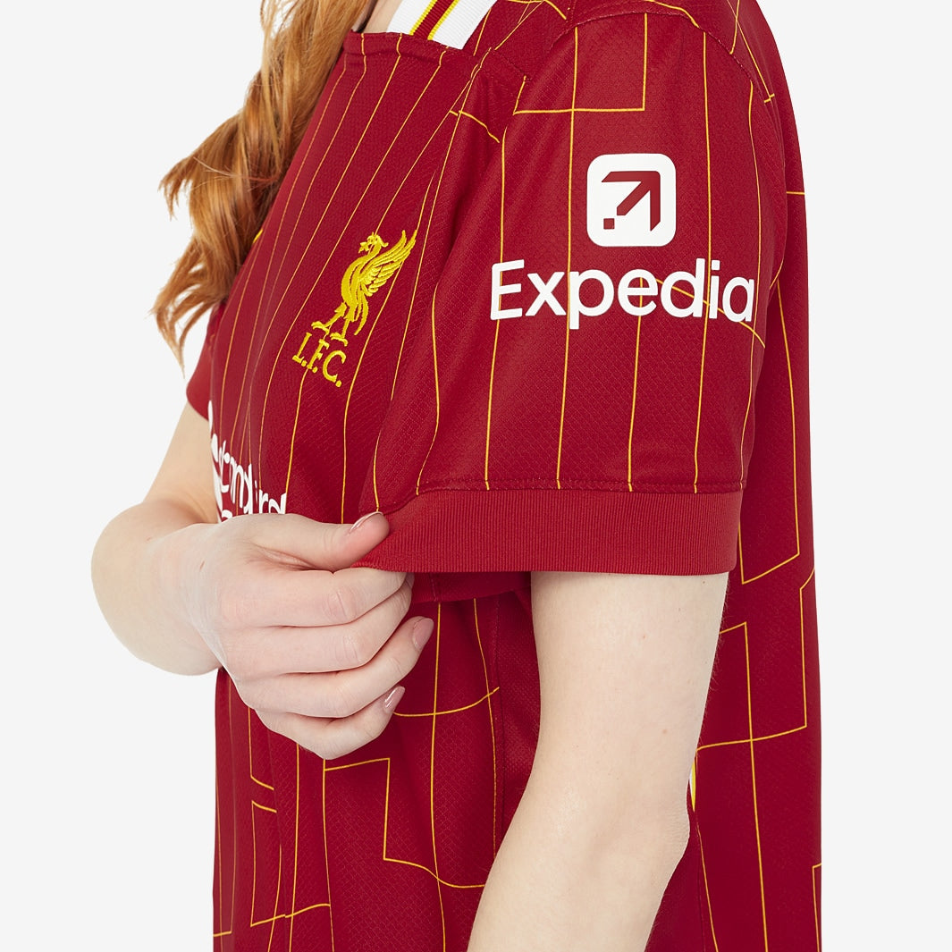 Camisa Feminina Nike Liverpool FC 2024/25 I Torcedora-Veste a Paixão