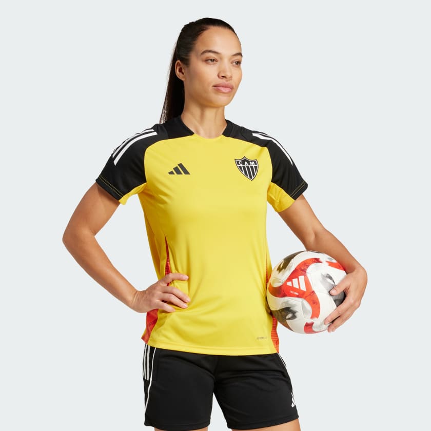 Camisa Feminina Treino Adidas Atlético Mineiro 2024/25-Veste a Paixão