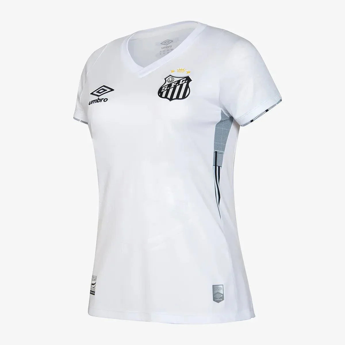 Camisa Feminina Umbro Santos 2024/25 I Torcedor-Veste a Paixão