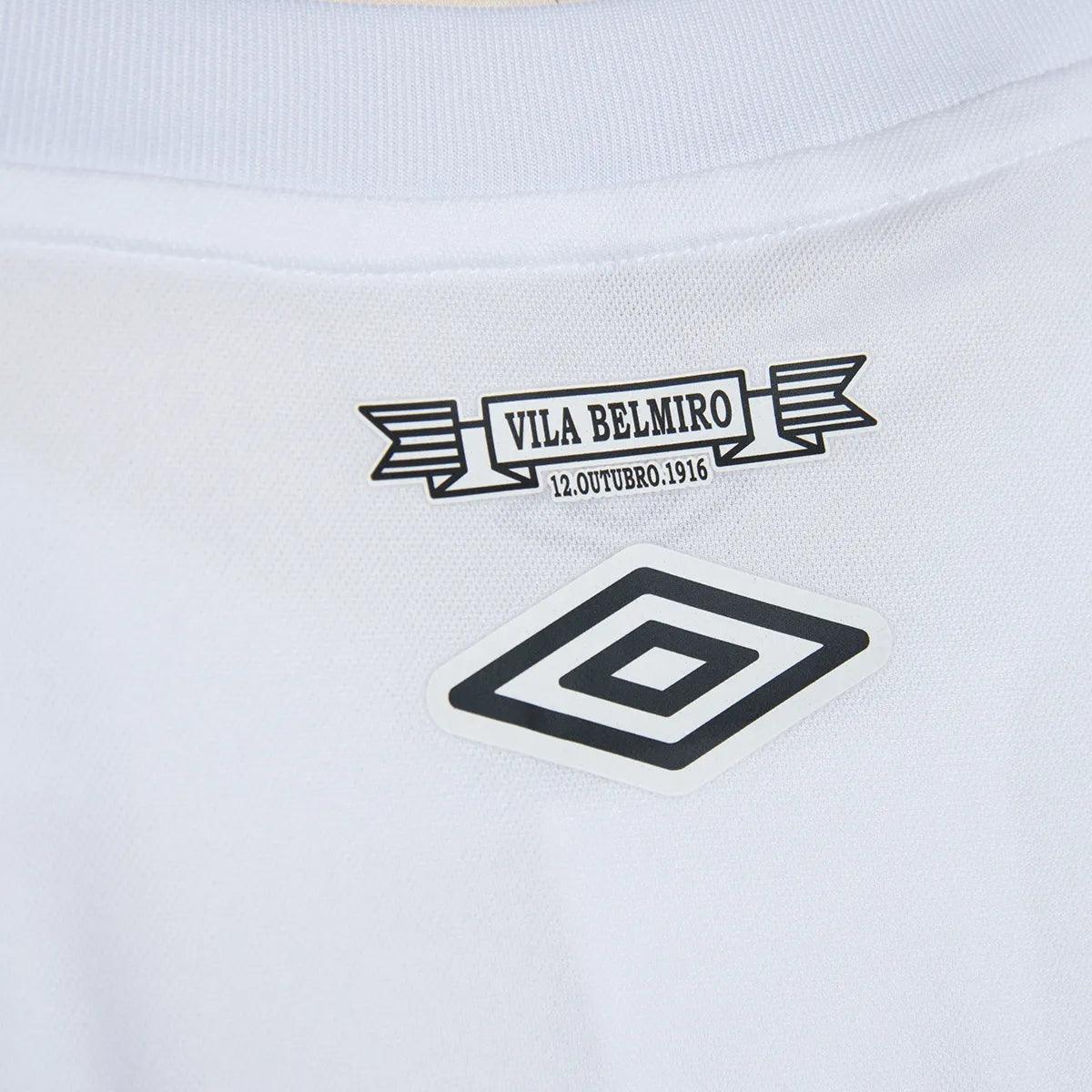 Camisa Feminina Umbro Santos 2024/25 I Torcedor-Veste a Paixão
