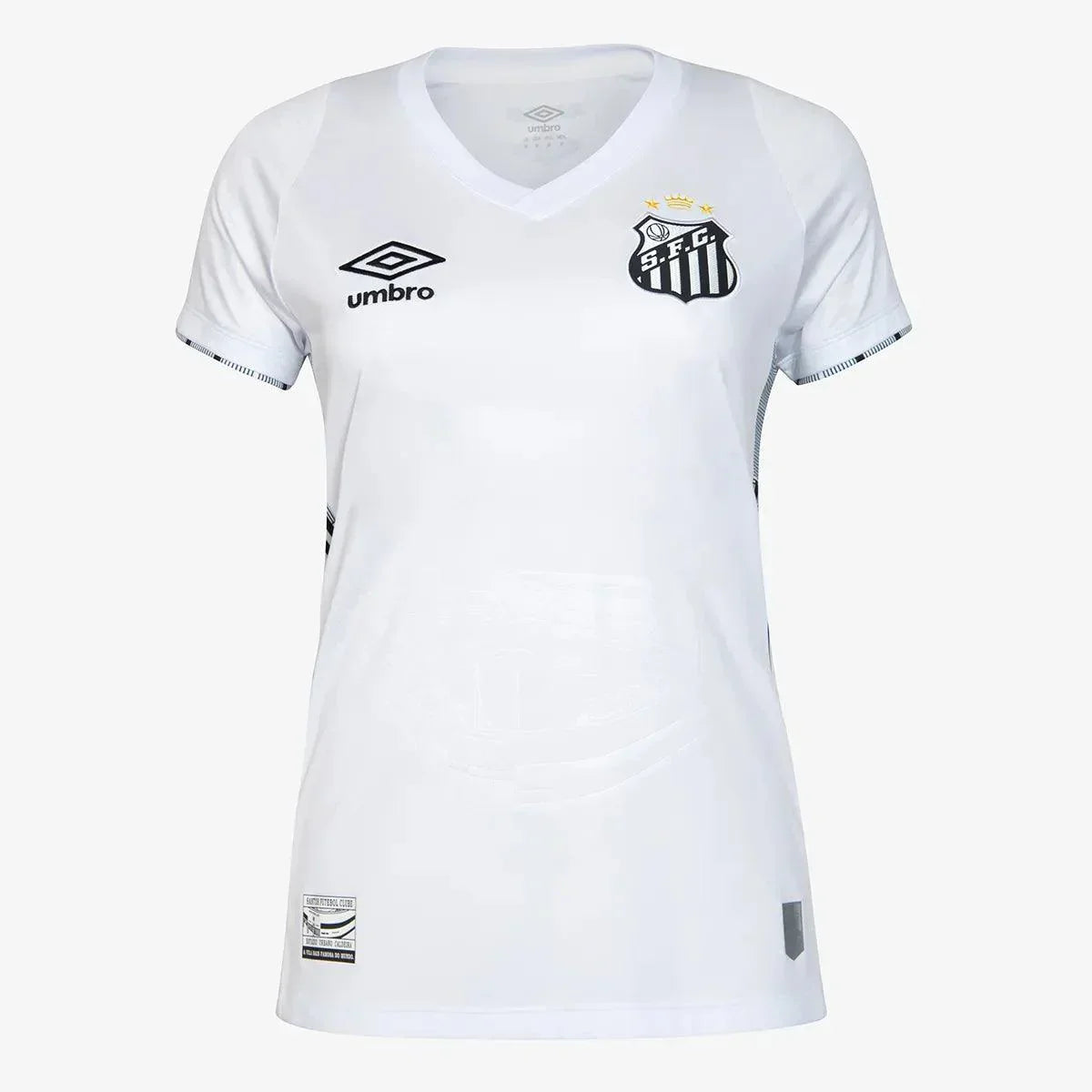 Camisa Feminina Umbro Santos 2024/25 I Torcedor-Veste a Paixão