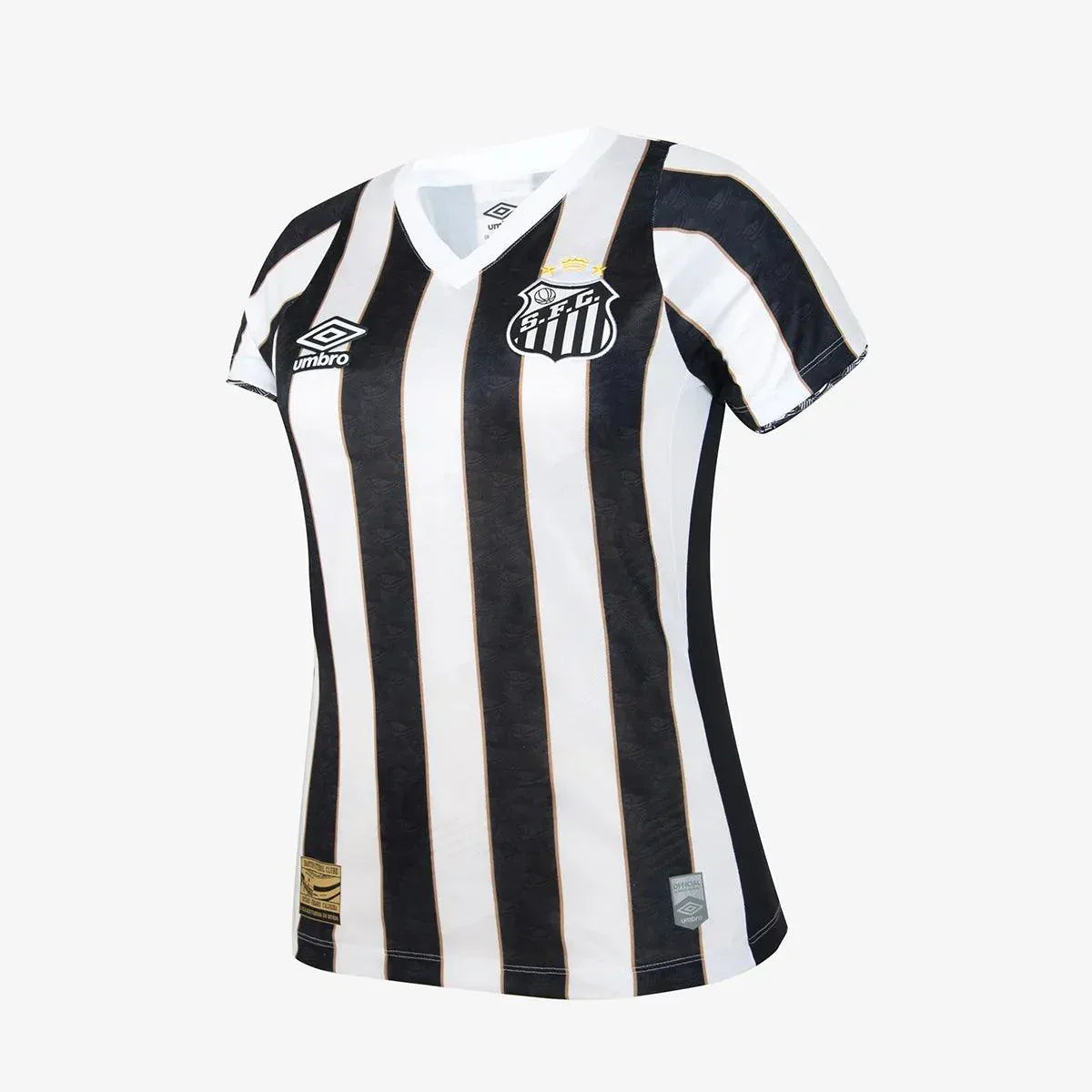 Camisa Feminina Umbro Santos 2024/25 II Torcedor-Veste a Paixão