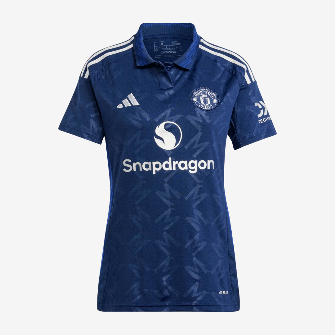 Camisa Feminina Adidas Manchester United 2024/25 II-Veste a Paixão