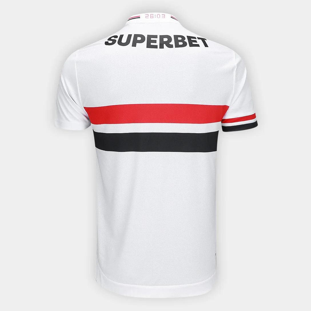 Camisa New Balance São Paulo 2025/26 I Jogador-Veste a Paixão