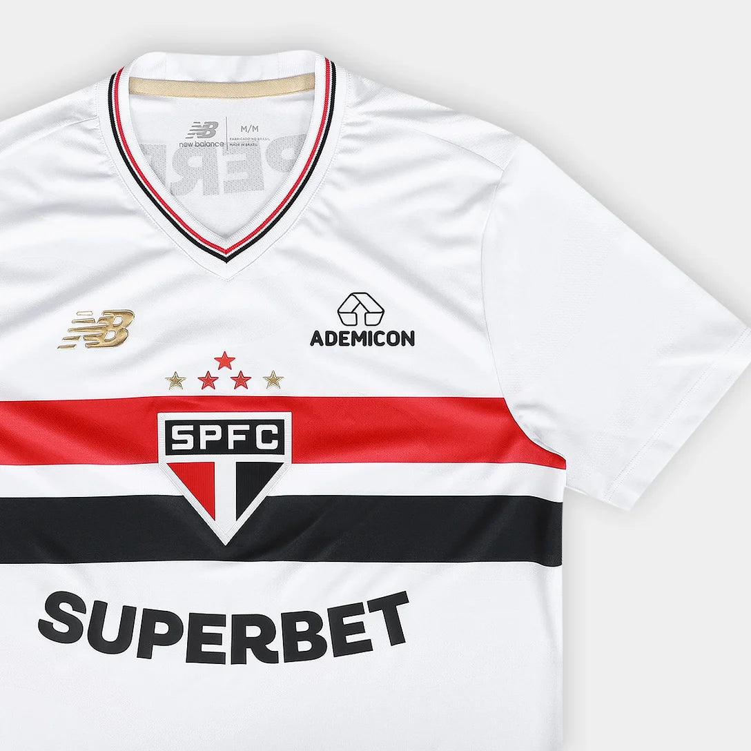 Camisa New Balance São Paulo 2025/26 I Jogador-Veste a Paixão