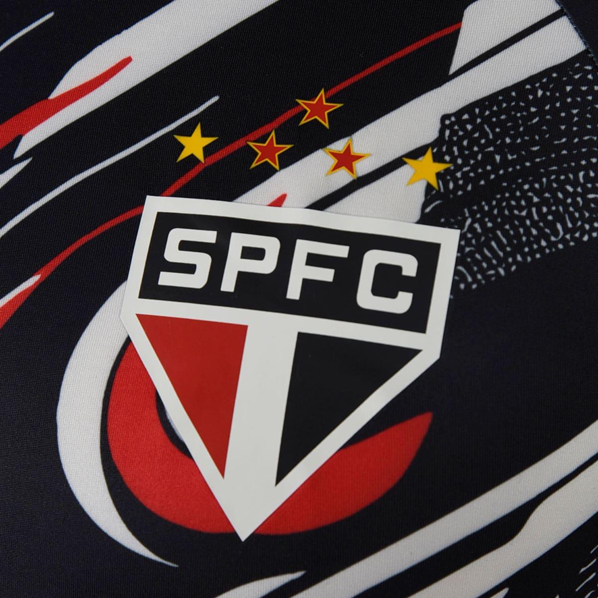 Camisa New Balance São Paulo 2025/26 Pré-Jogo-Veste a Paixão