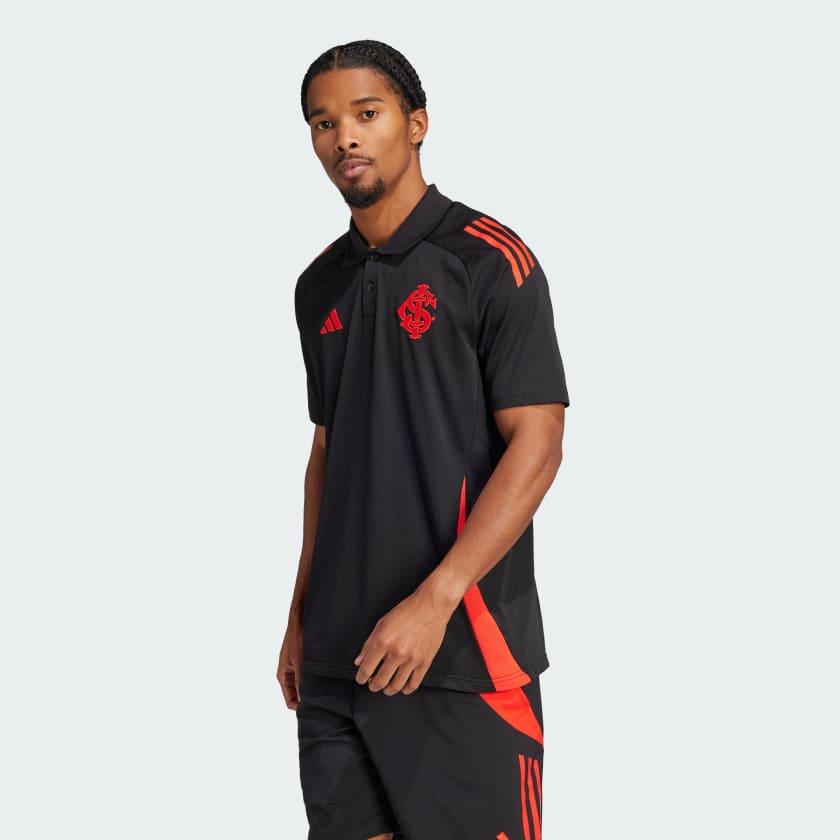 Camisa Polo Treino Adidas Internacional 2024/25-Veste a Paixão