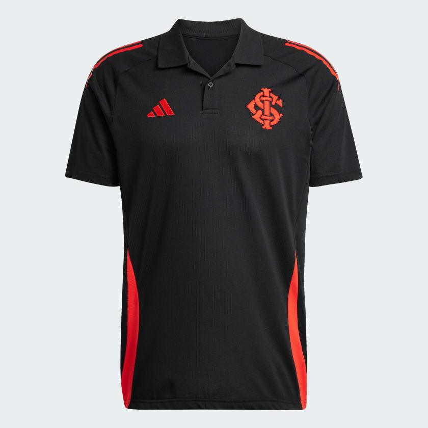 Camisa Polo Treino Adidas Internacional 2024/25-Veste a Paixão