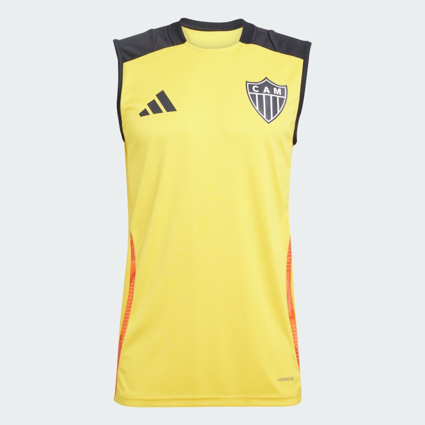 Regata Treino Adidas Atlético Mineiro 2024/25 Tiro-Veste a Paixão