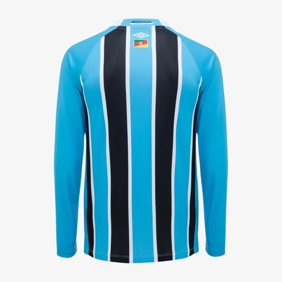 Camisa Umbro Grêmio 2025/26 I Manga Longa-Veste a Paixão