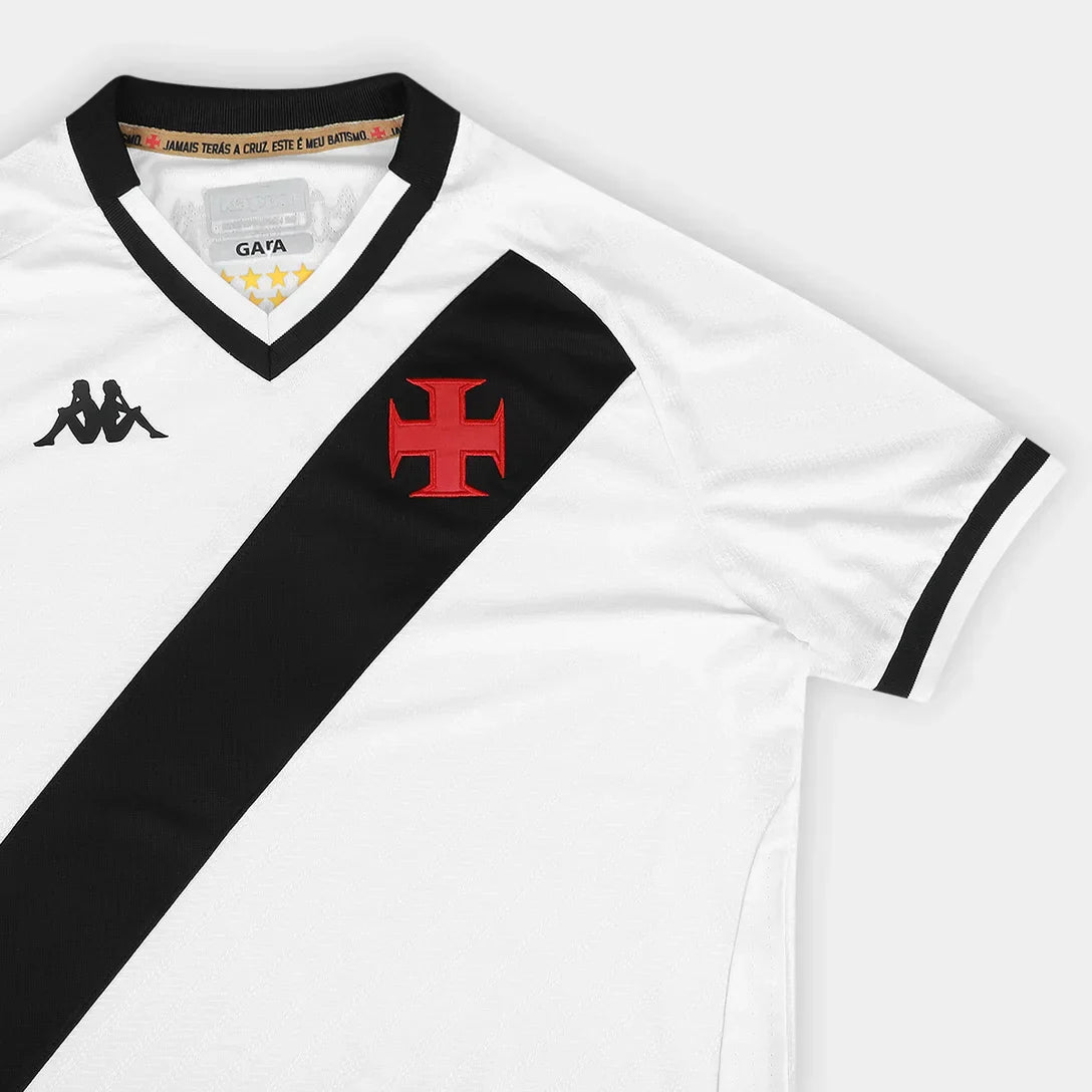 Camisa Feminina Kappa Vasco da Gama 2025/26 II-Veste a Paixão