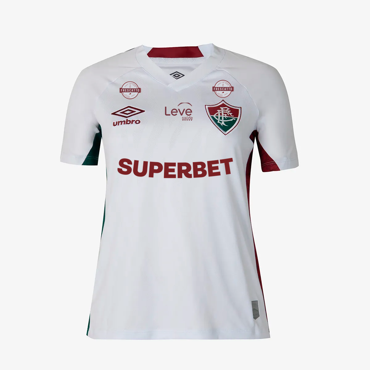 Camisa Feminina Umbro Fluminense 2025/26 II Com Patrocínio-Veste a Paixão