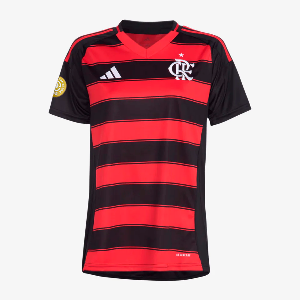 Camisa Feminina Adidas Flamengo 2025/26 I-Veste a Paixão
