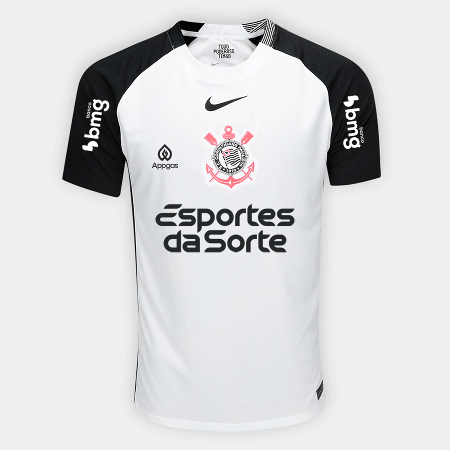 Camisa Nike Corinthians 2025/26 I Torcedor Com Patrocínios-Veste a Paixão