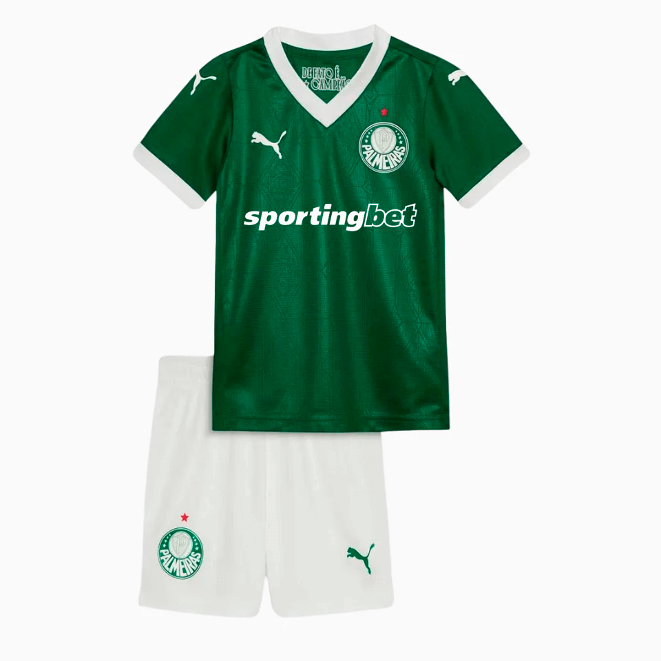 Conjunto Infantil Puma Palmeiras 2025/26 I-Veste a Paixão