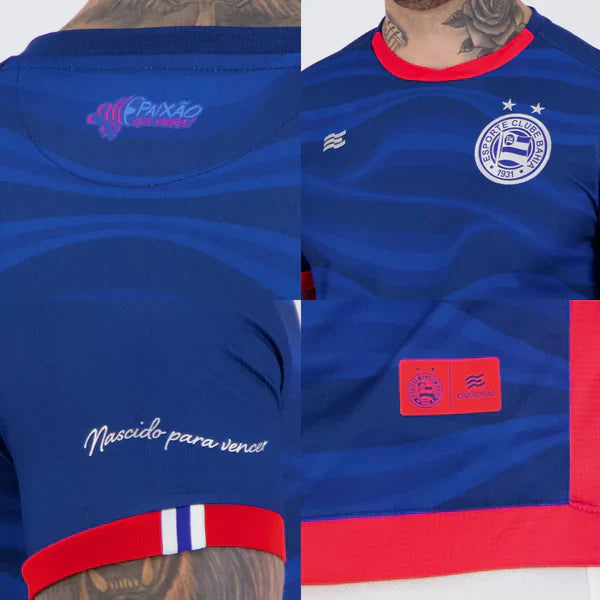 Camisa Bahia 2024/25 III Torcedor-Veste a Paixão